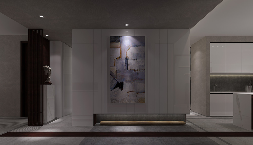 廣州101-200平米新中式風格室內裝修設計案例