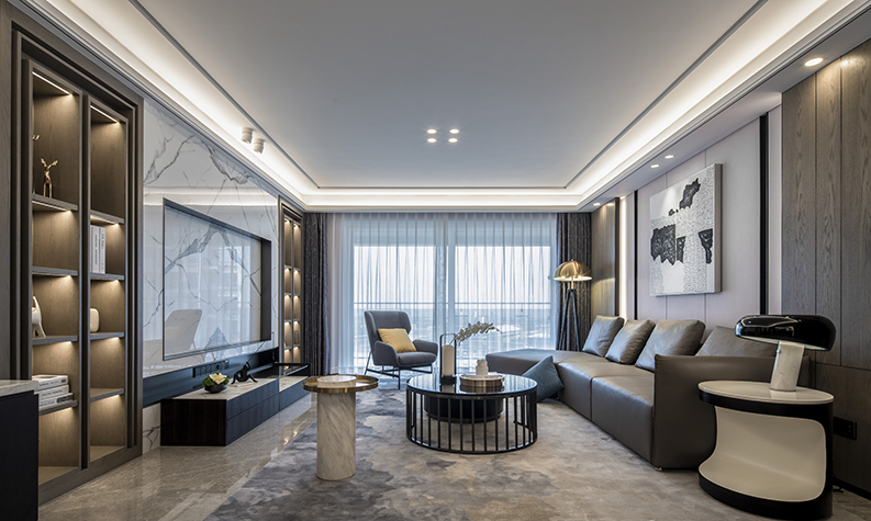 江門201-300平米新中式風格室內裝修設計案例