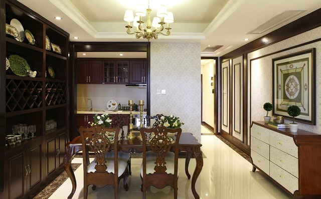 广州100平米以下新古典风格室内装修设计案例