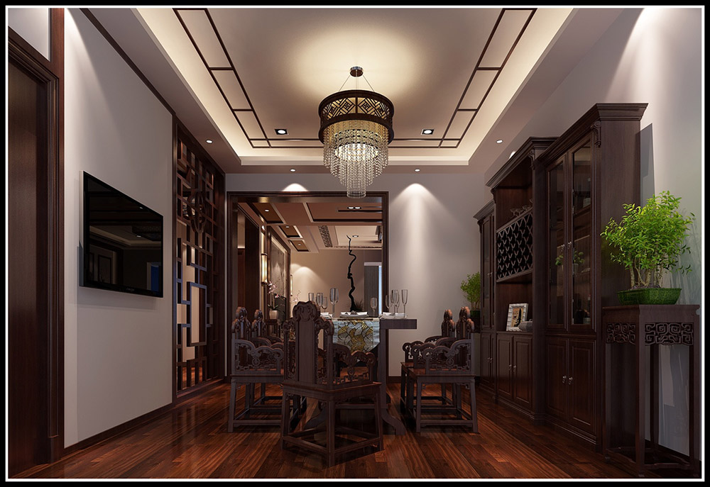 曲靖201-300平米新古典風格水岸豪庭室內設計效果圖
