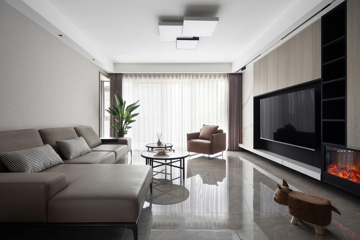 茂名101-200平米现代简约风格室内装修设计案例