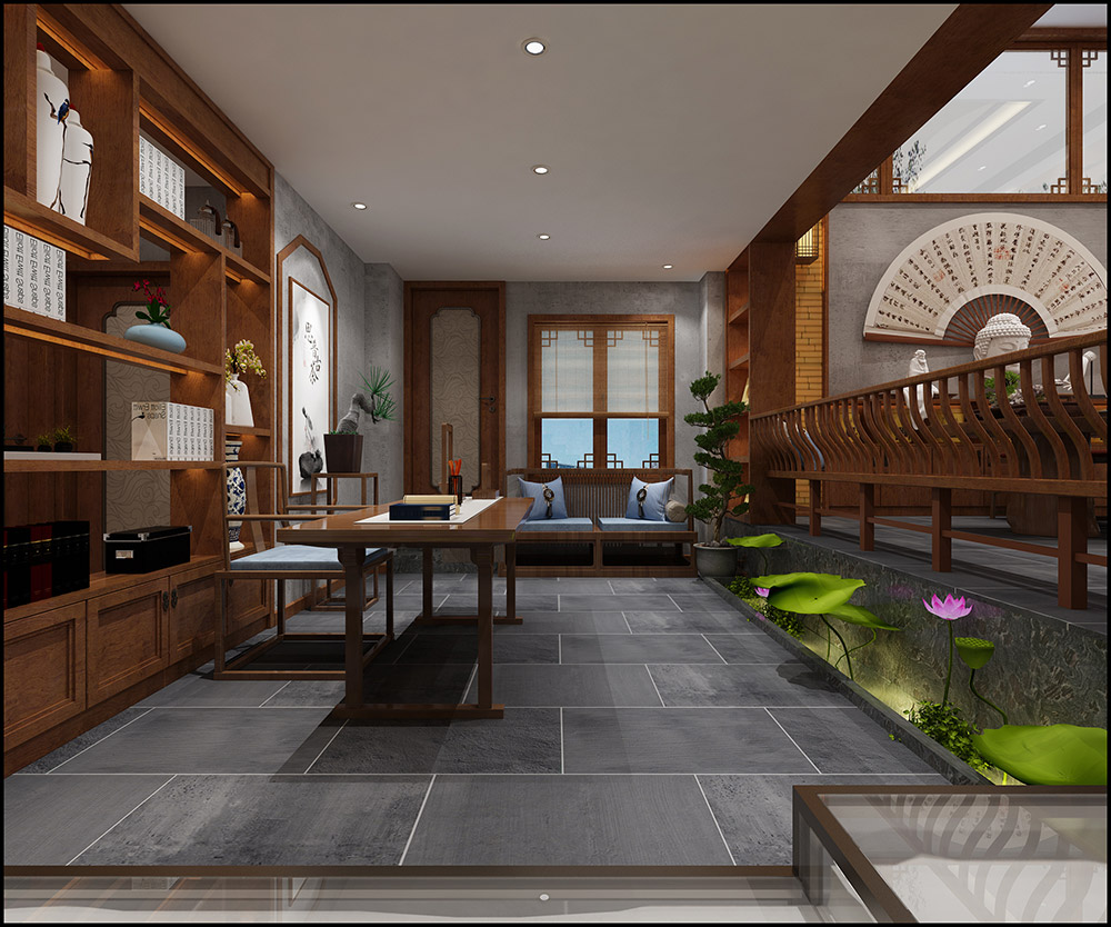 佛山101-200平米新古典风格室内装修设计案例
